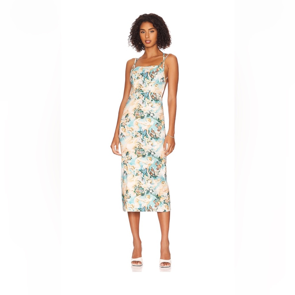 LPA Angelica Midi Dress, Medium - Picture 2 of 3